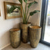 Set of 3 Sabella Metal Pots