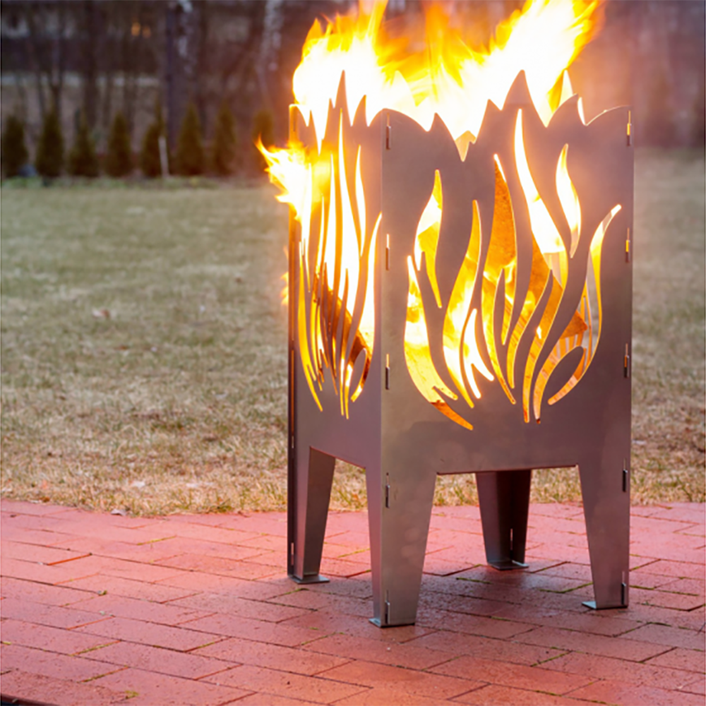 Triya Laser Cut Designer in Carbon Steel