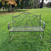 Trieux Garden Bench - Antique Green