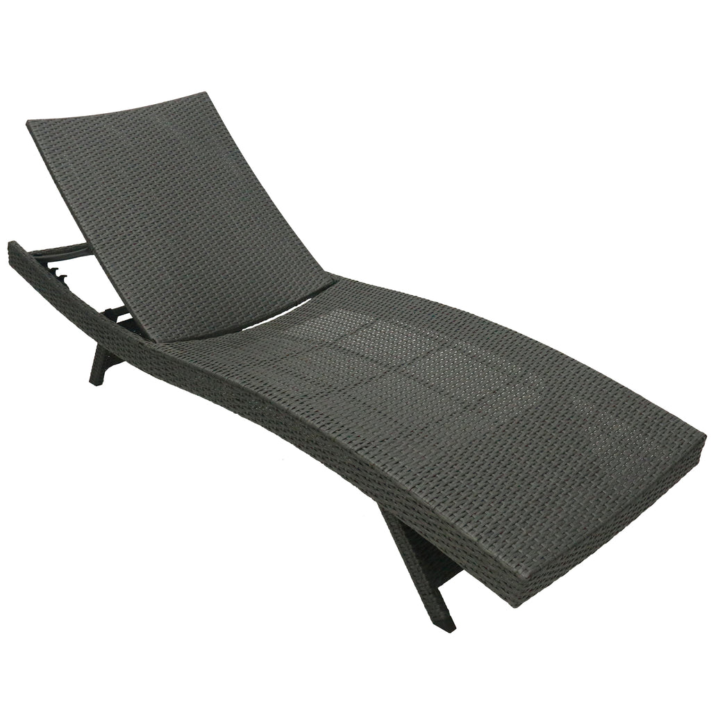 Palermo Woven Rattan Sun Lounge