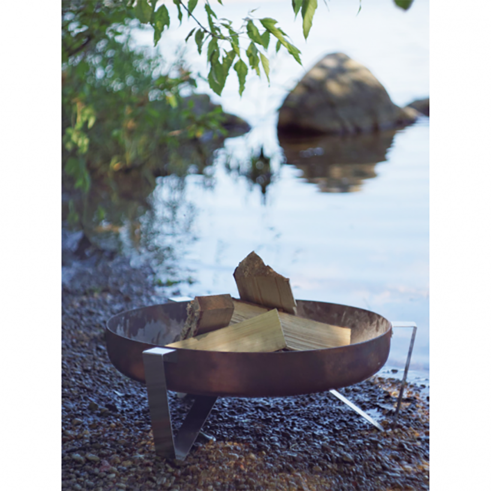 Almeria Steel Fire Pit - Medium