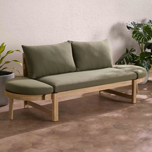 Vivendi Acacia Wood Outdoor Daybed/Lounge