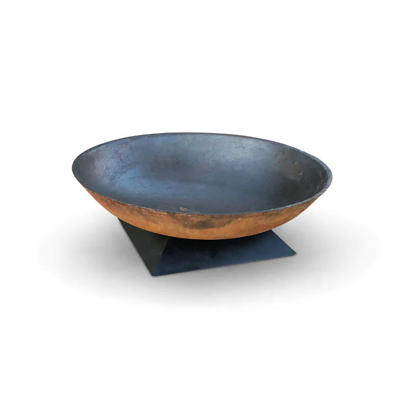 Raffina 90cm Cast Iron Fire Pit on Trivet Base + FREE Poker