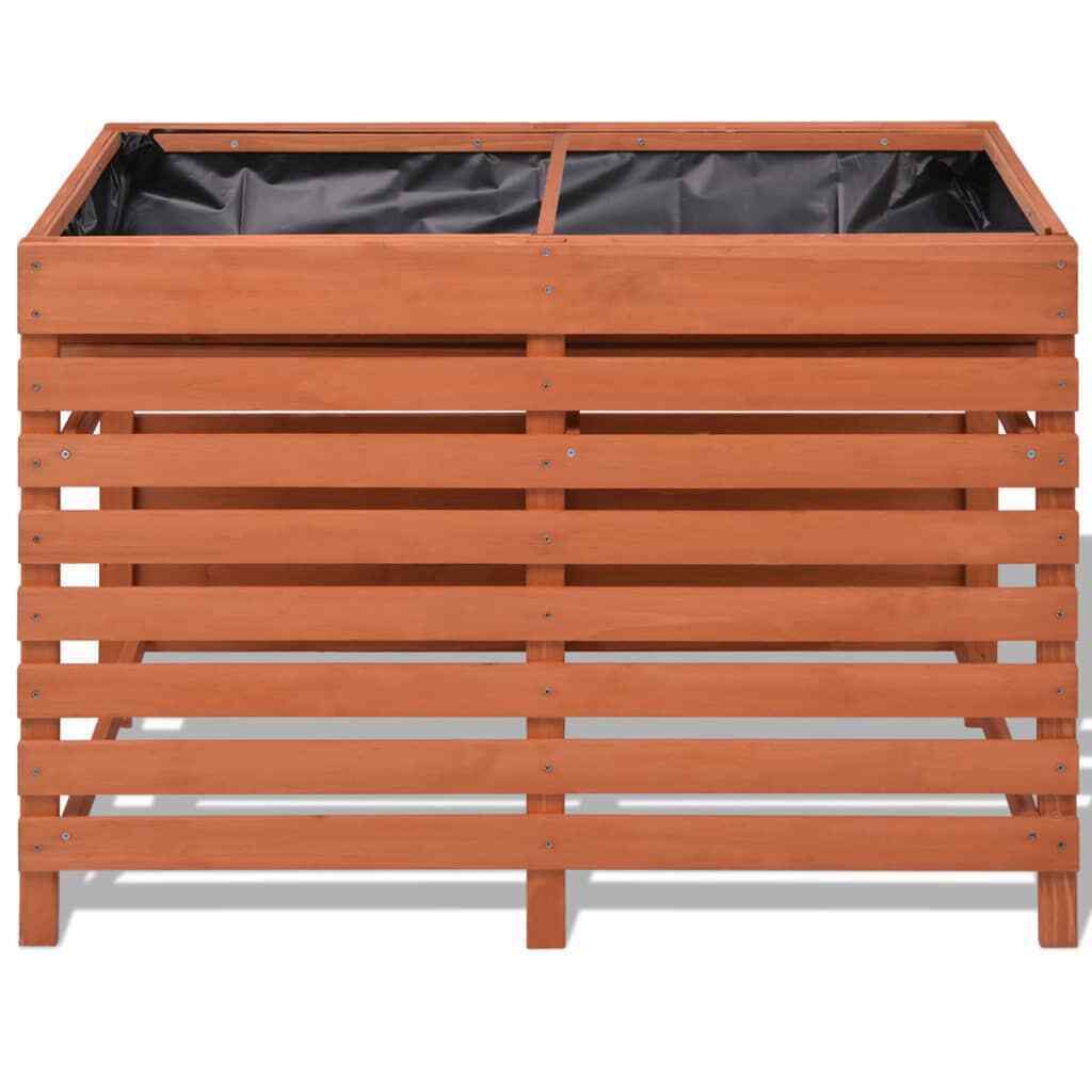 Sevilla Solid Fir Wood Planter 100x50x71 cm