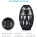 Prisma LED Flame Table Lamp w/Bluetooth Speakers