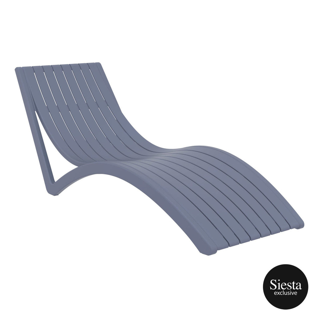 Pair of Cirillo Slender Sun Loungers + Side Table