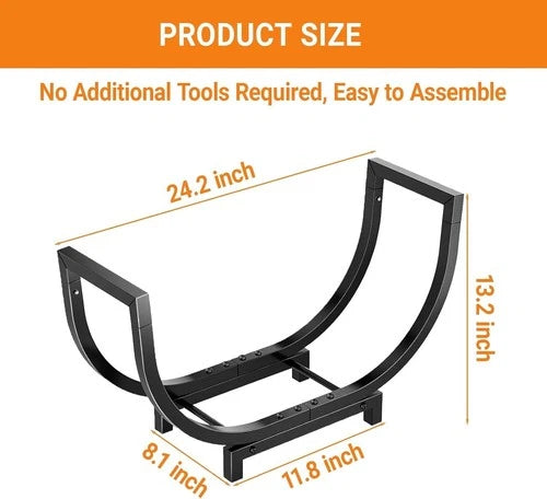 Porto Firewood Rack
