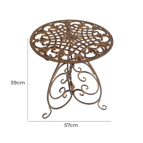 St Moritz Metal Outdoor Side Table