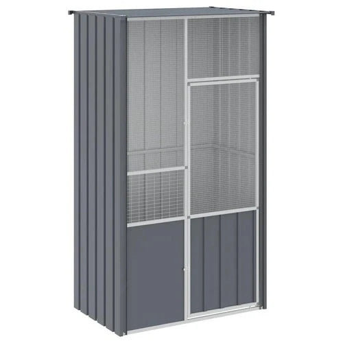 Avila Large Bird Aviary - Galvanised Steel