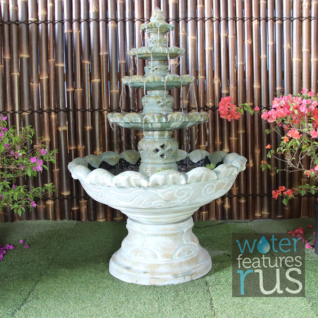 Lourdes Classic Tiered Fountain – Self Contained. 5 Colours