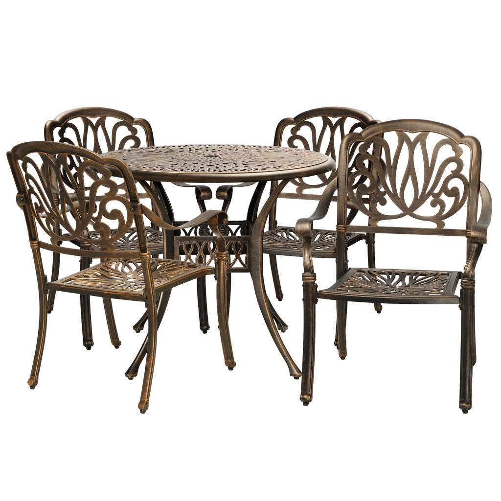 Somerset 4 Seater Outdoor Bistro Set