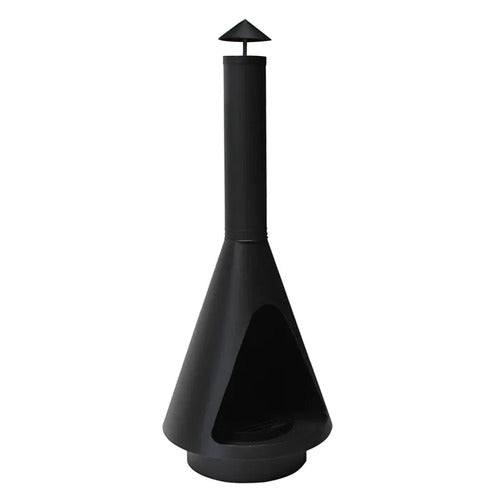 Onofrio Forged Iron Chiminea w/Grill. 105cm