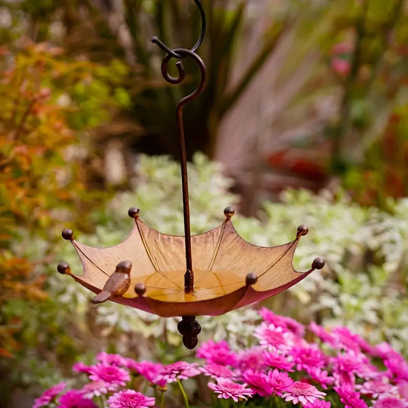 Umbrella-Shaped Bird Feeder