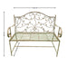Trieux Garden Bench - Antique Green