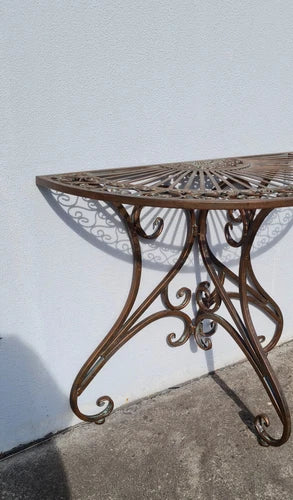 Cassis French Style Wrought Iron Accent Table
