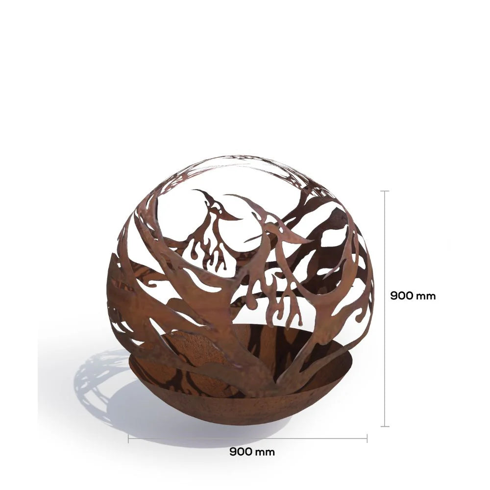 Phoenix Sphere Fire Pit Bowl