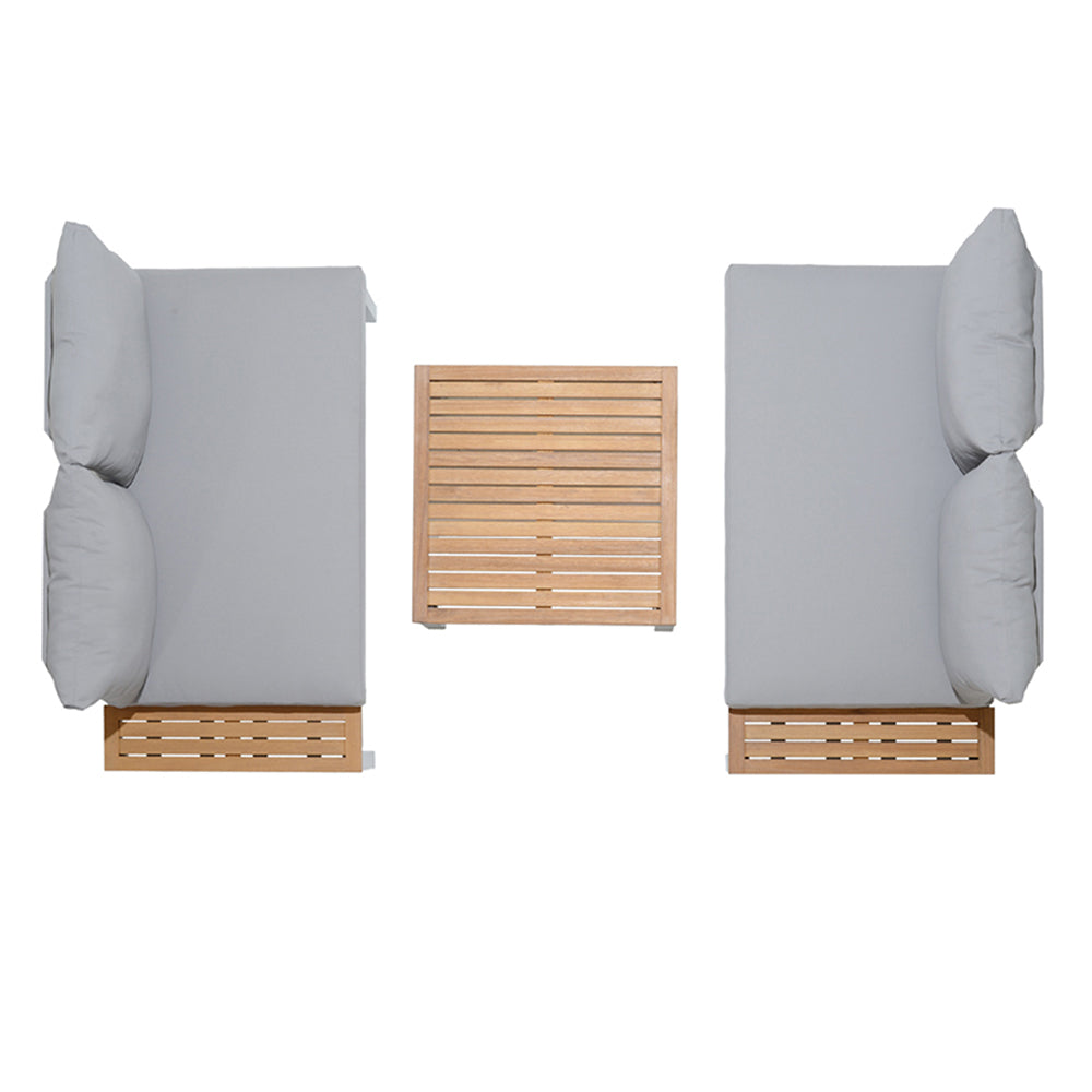 Charisse 4 Seater Outdoor Modular Lounge Set