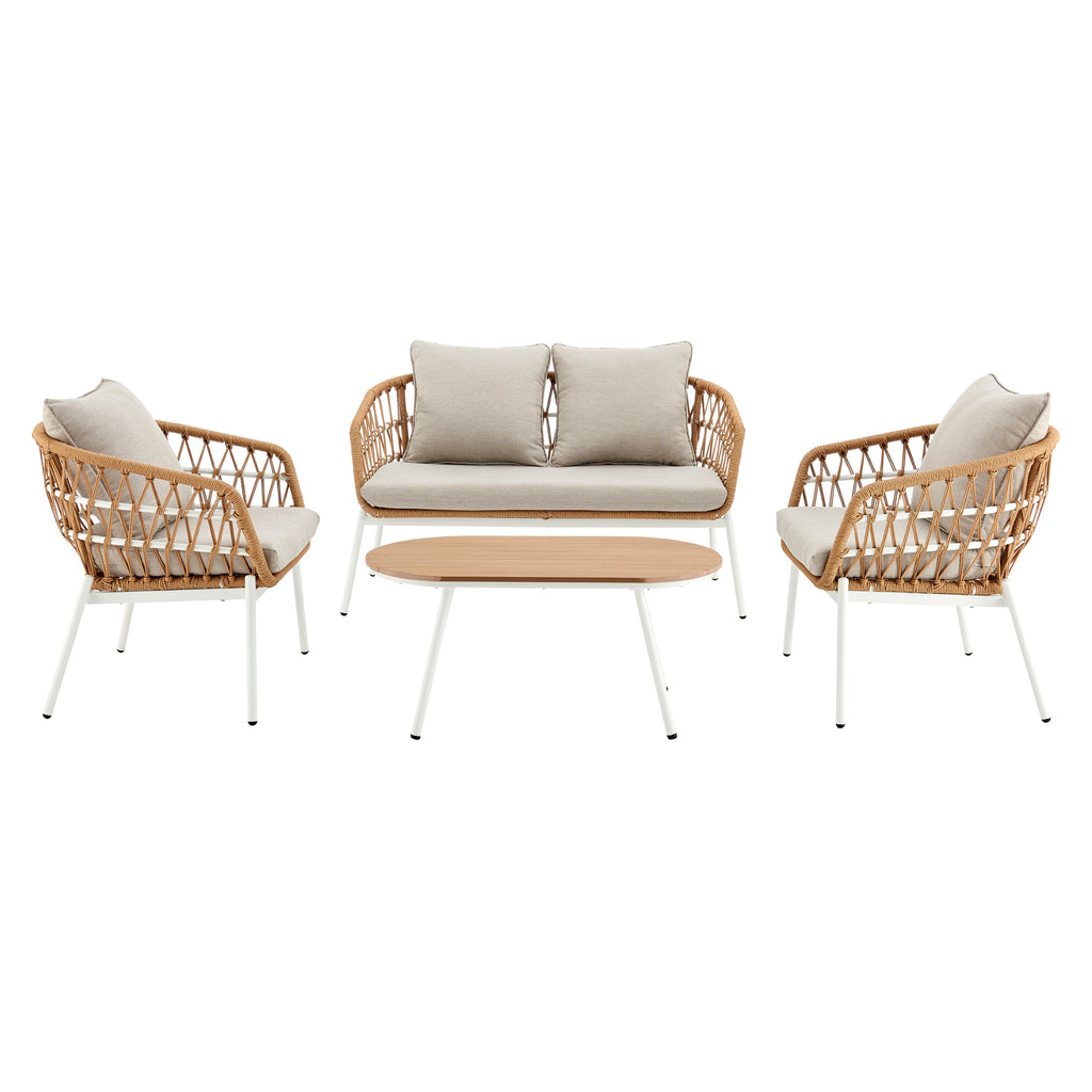 Esmeralda 4 Piece Lounge Set