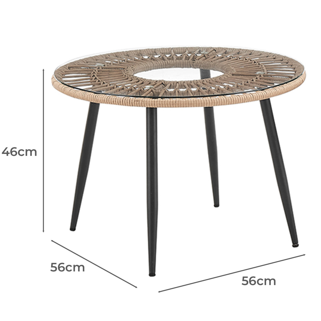 Tapachula 3pc Bistro/Lounge Set