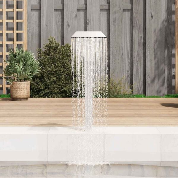 Sceptre Silver Pool Fountain in Stainless Steel. 2 Sizes