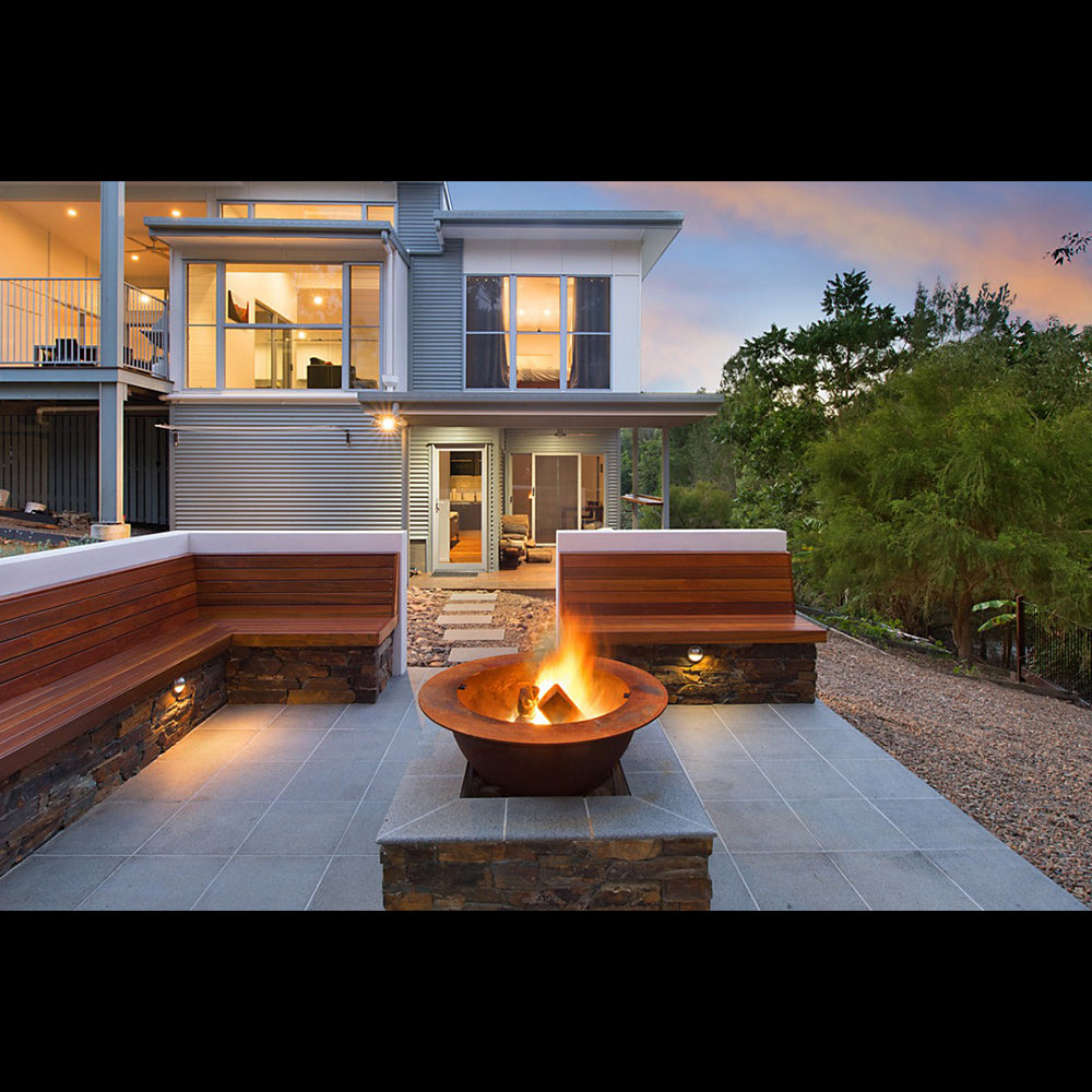 The Osaka Firepit-Coffee Table-Hotplate-Grill