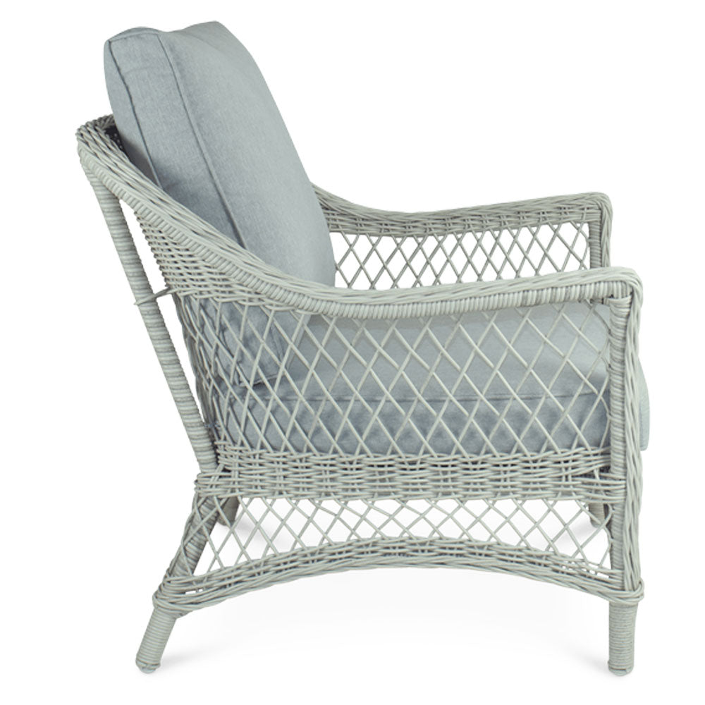 Amaryllis 3pc in Surfmist Wicker & Spunpoly Cushions