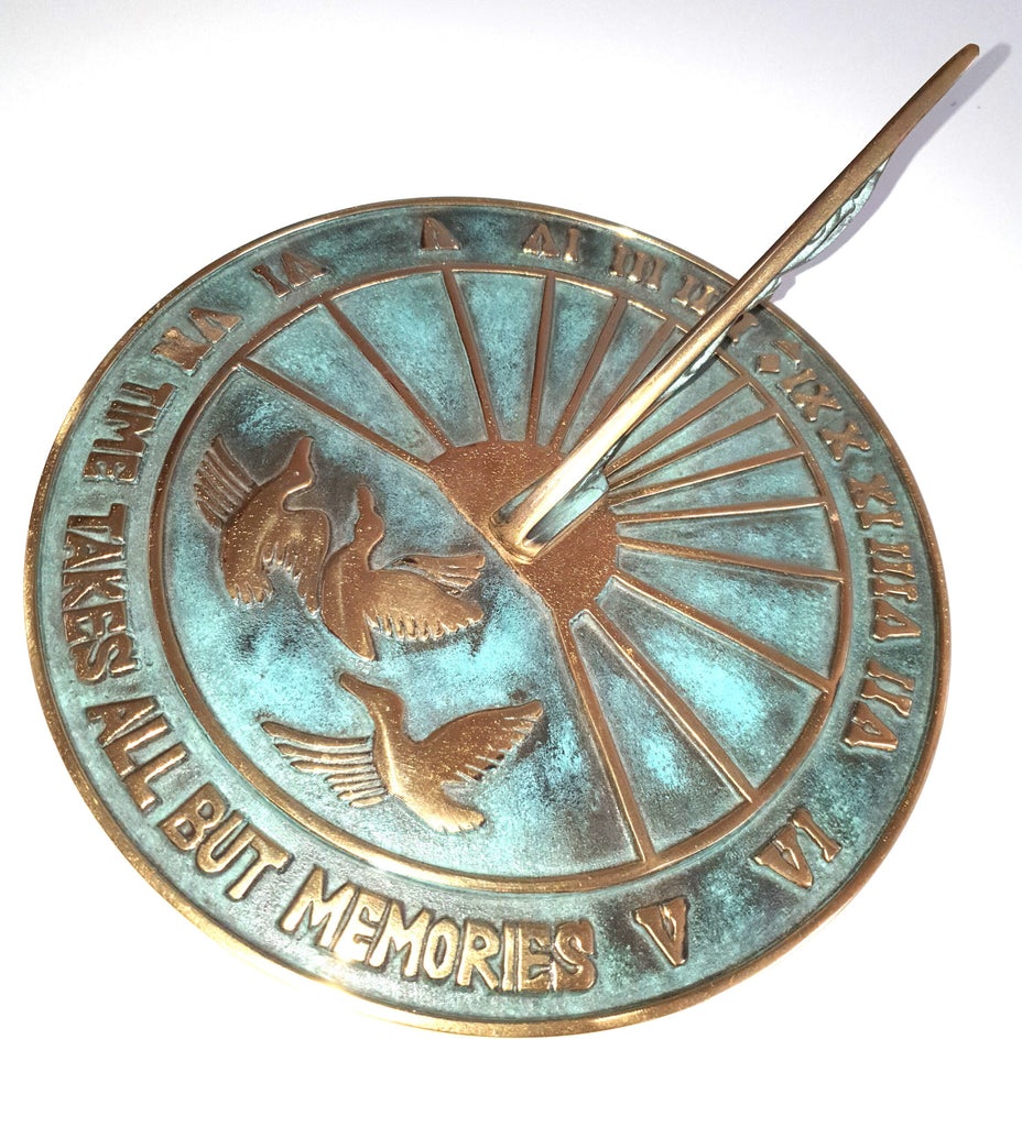 Loloo Polished Brass Sundial