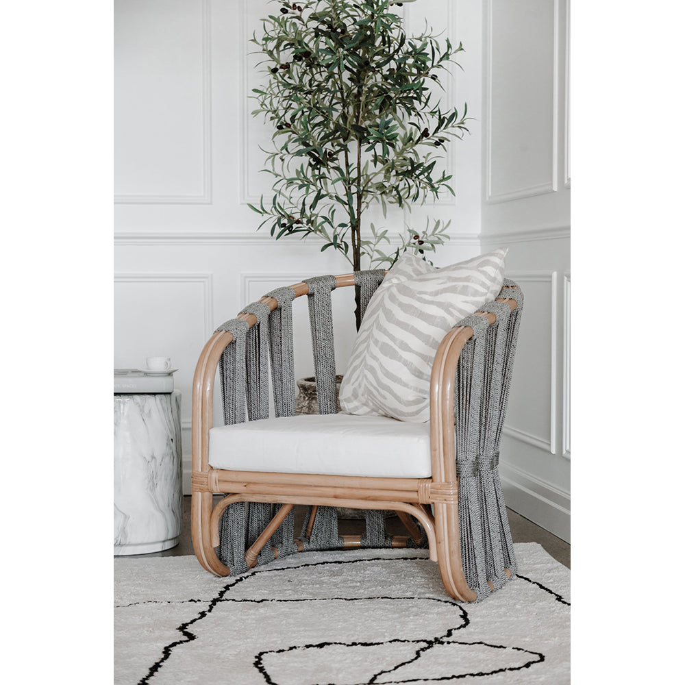 Versaille Rope & Rattan Chair