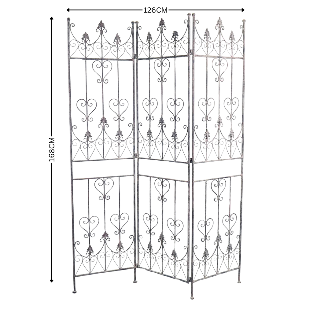 Taranto Decorative Garden Screen. 168cm