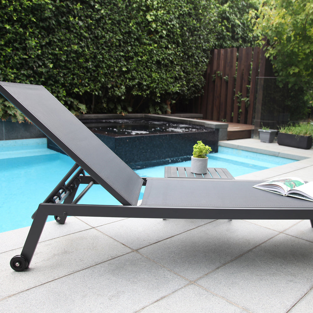 Gaetana Sun Lounge & Table Set