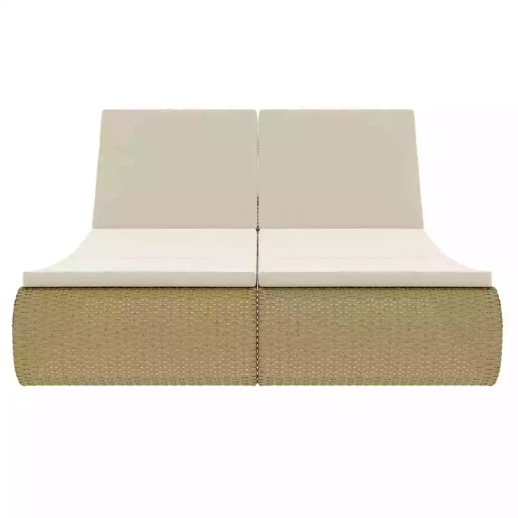 Venetia Beige Polyrattan Daybed