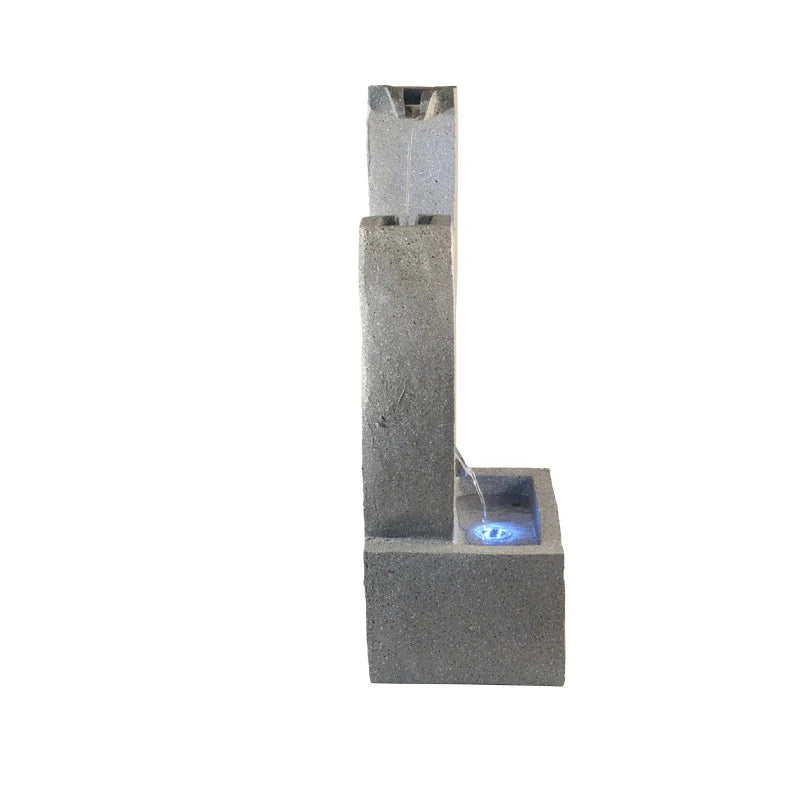 Perla Cascading Patio Water Fountain