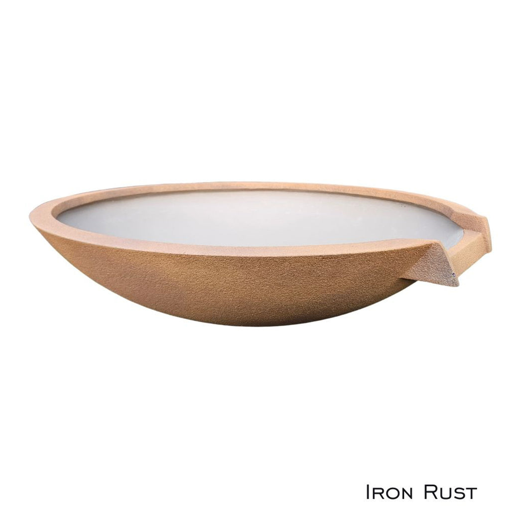 Angeles Wok Bowl with Spillway. 4 Colours. 3 Sizes