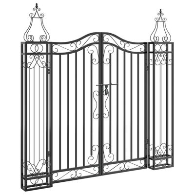 Rinji Ornamental Garden Gate - Wrought Iron  5 Sizes