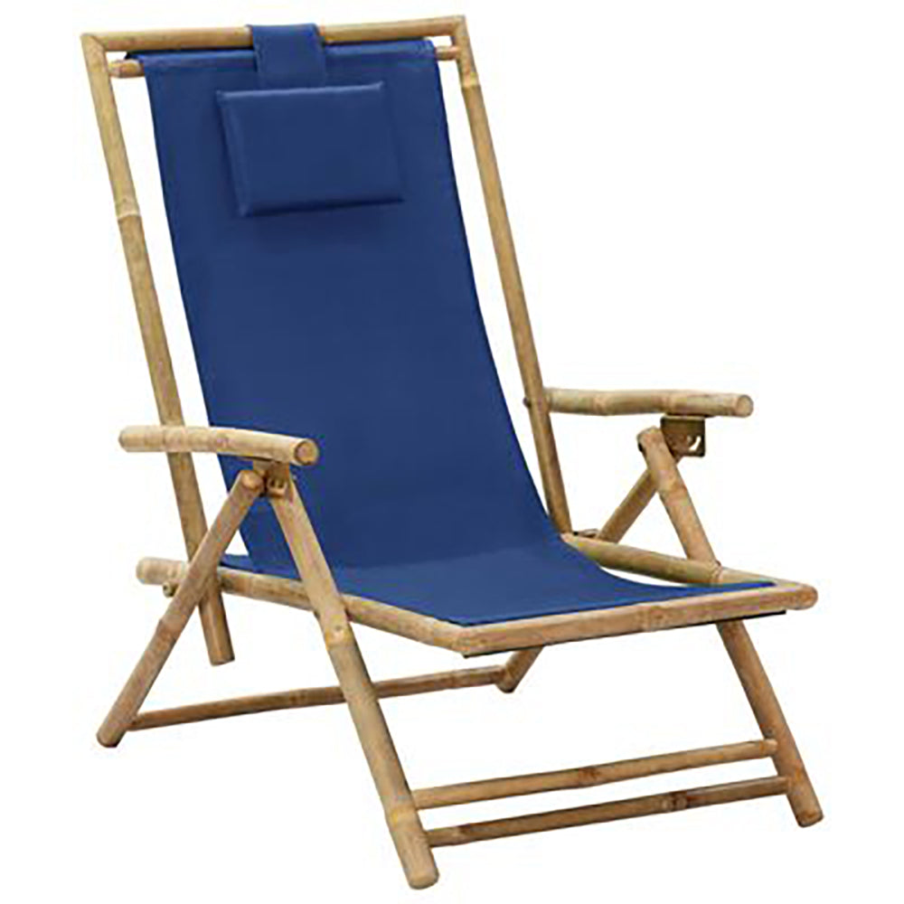 Nicolo Bamboo Deck Chair - 5 Colours