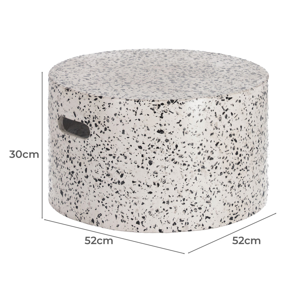 Leisha Terrazzo Outdoor Coffee Table