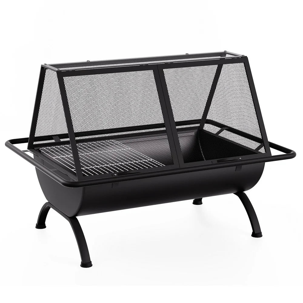 Blaze 2-in-2 Steel Firepit