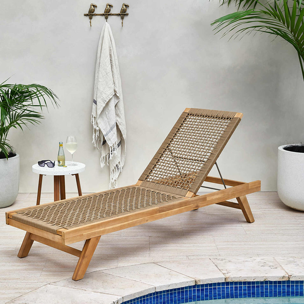 Catanzaro Tropics-Style Sun Lounge