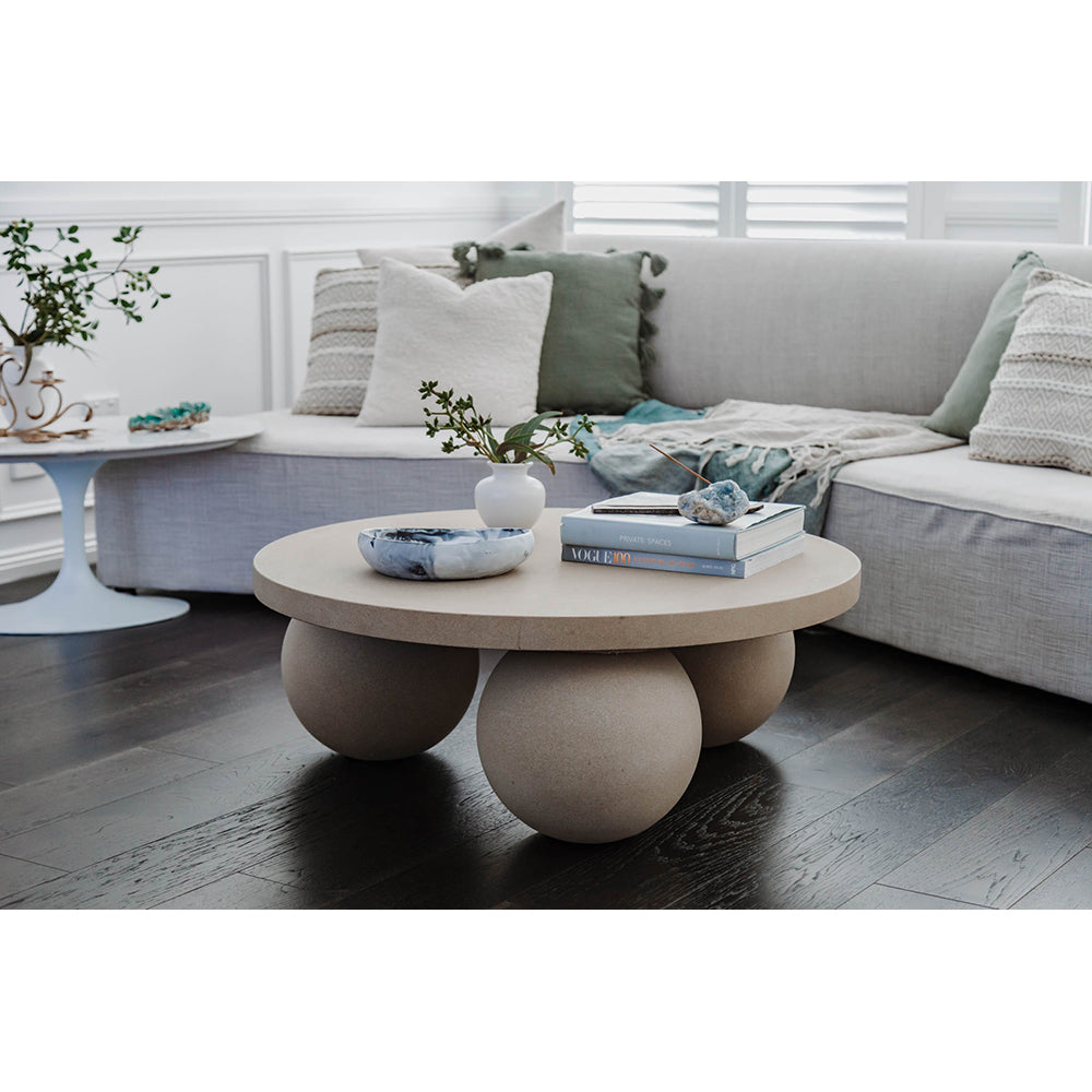 Maverick Poly Terrastone Coffee Table - 3 Colours