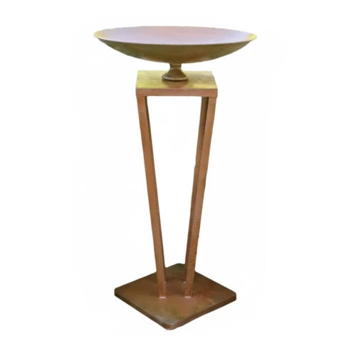 Ancona Metal Bird Feeder/Bird Bath. 80cm