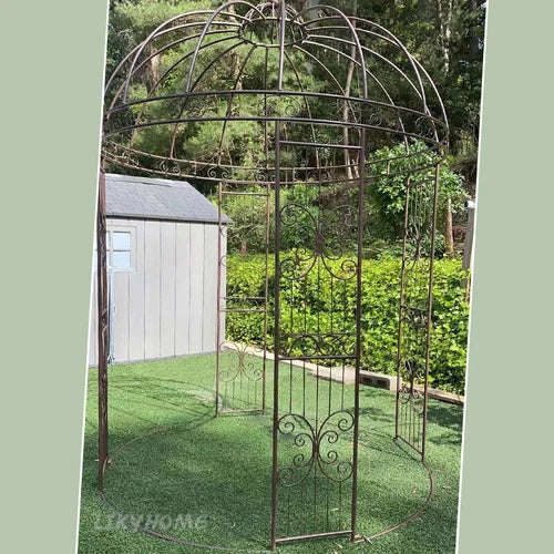 Giovanna Wrought Iron Garden Pavilion/Marquee