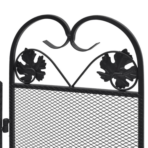 Jodoigne 3-Panel Foldable Fireplace Mesh Screen. 61cm Height
