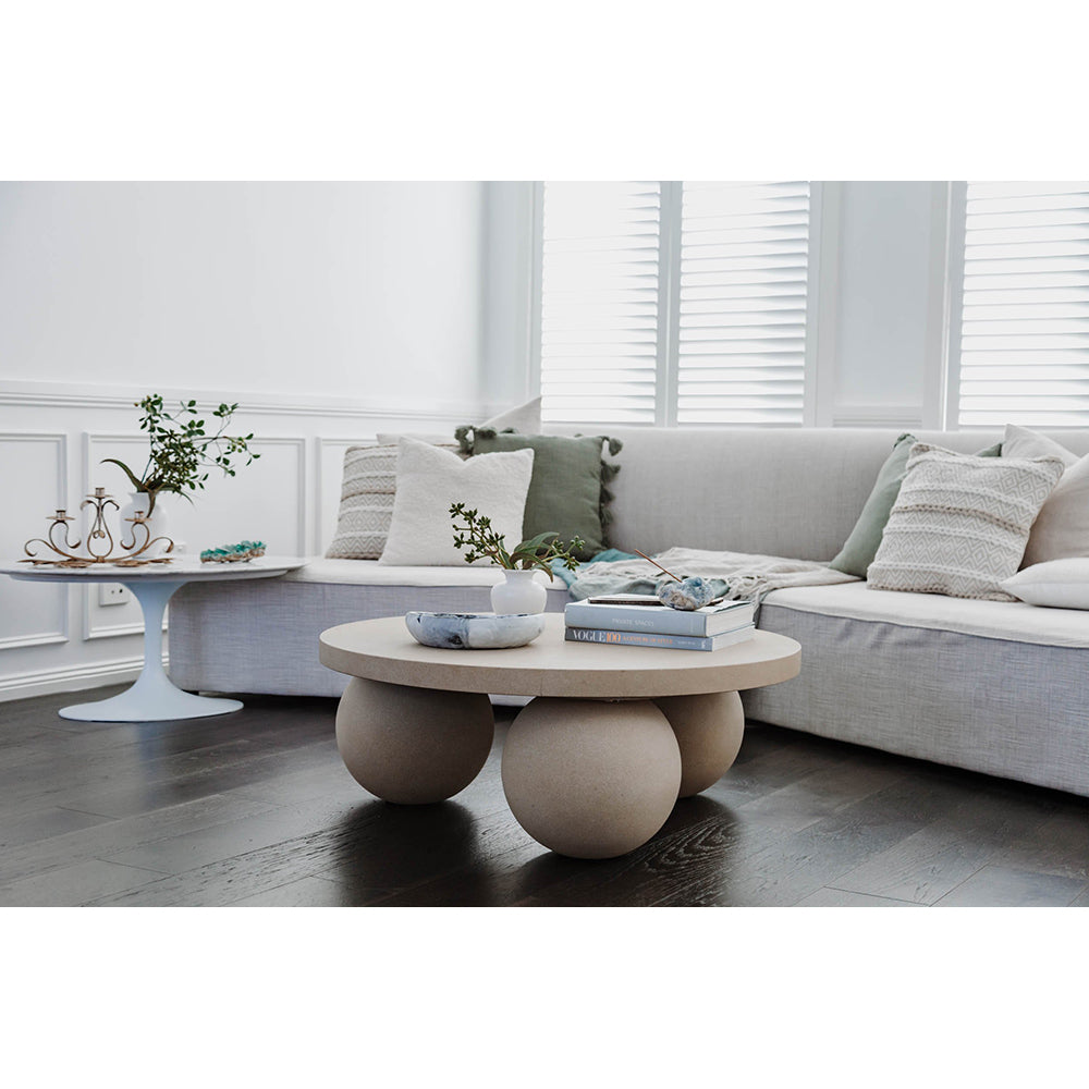 Maverick Poly Terrastone Coffee Table - 3 Colours