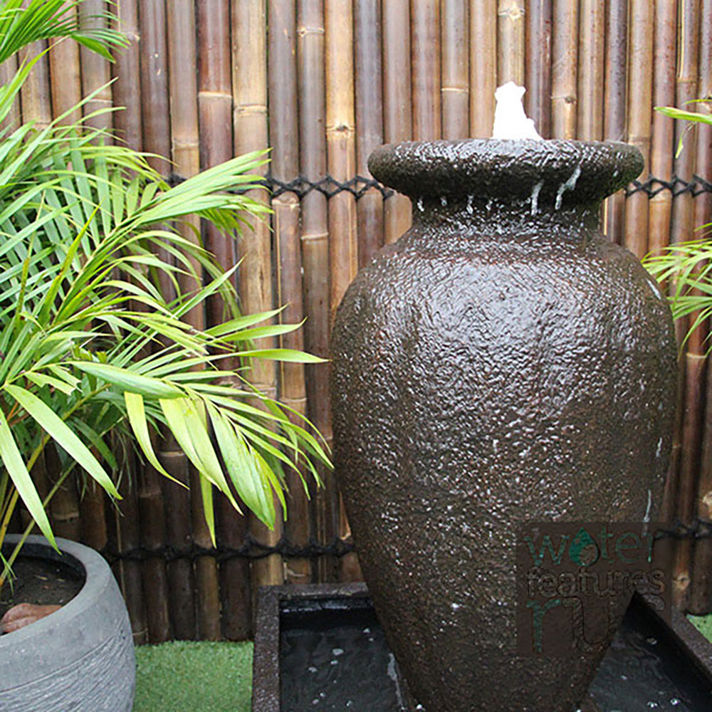 Large Grecia Traditional Fountain. 1.4m - Rust, Charcoal