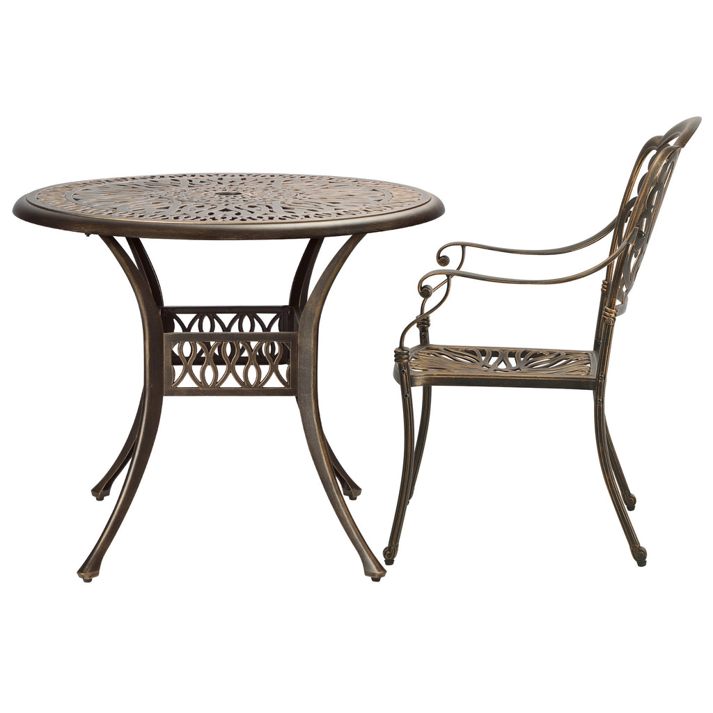 Somerset 4 Seater Outdoor Bistro Set