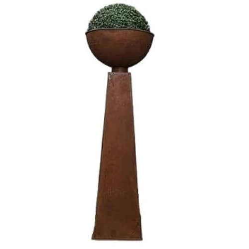 Athena 121cm Antique Rust Plant Stand