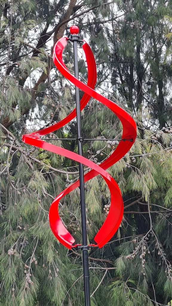 Miquelon 2.1m Tall Red Windmill