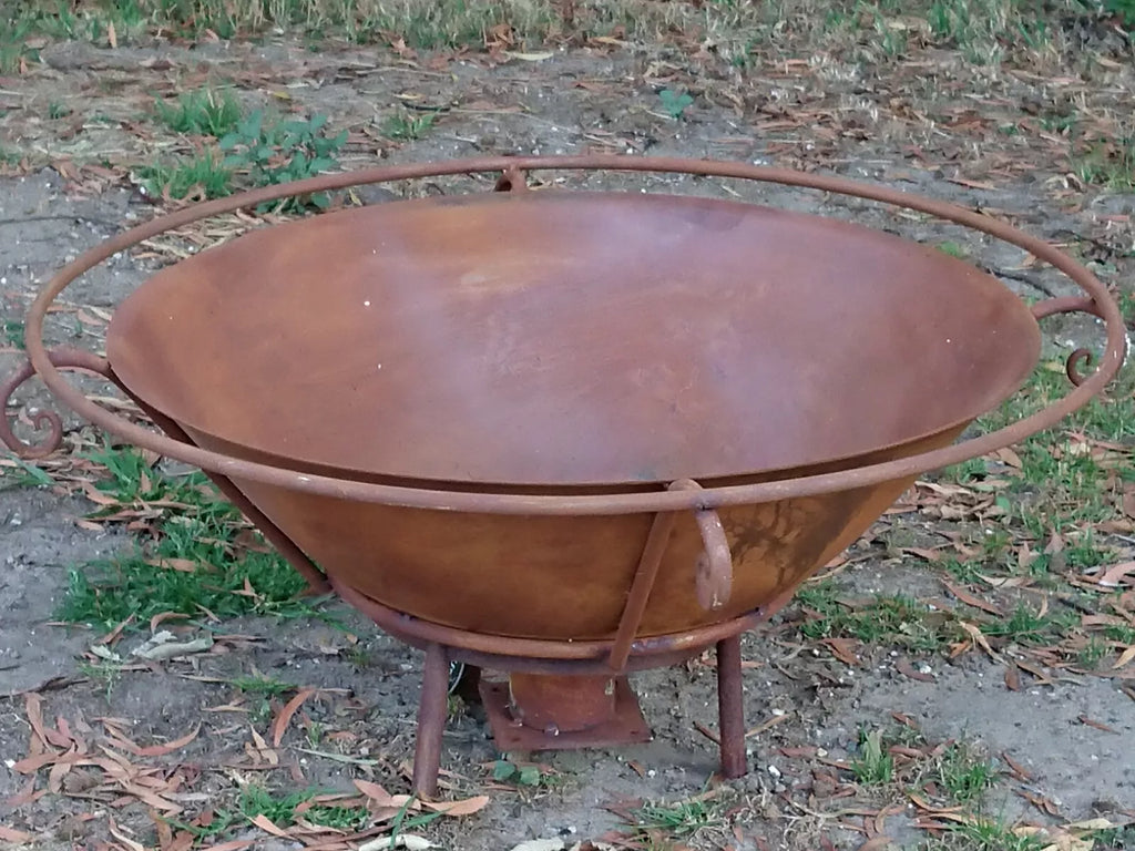 Sinta Very Large Brazier/Firepit Planter. 90cmD