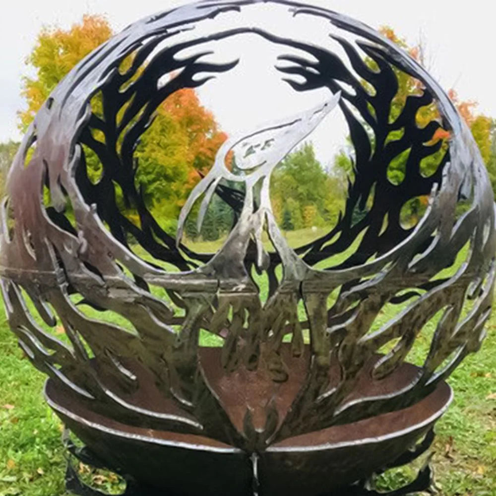 Phoenix Sphere Fire Pit Bowl