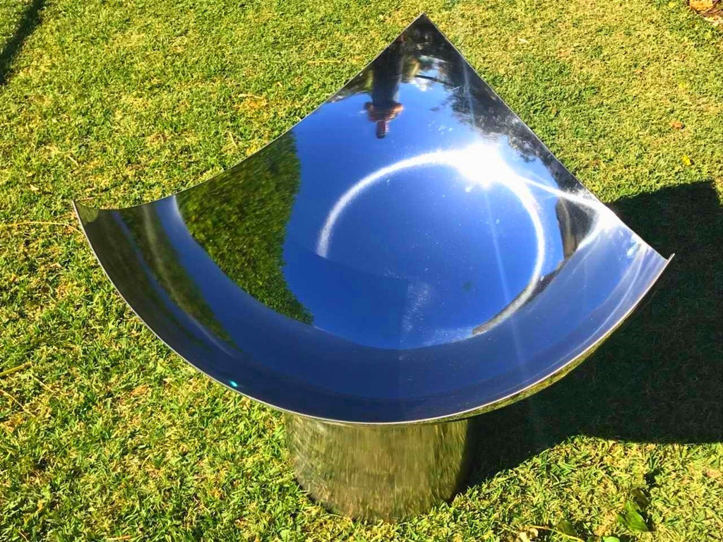 The Bonaventura Stainless Steel Firepit